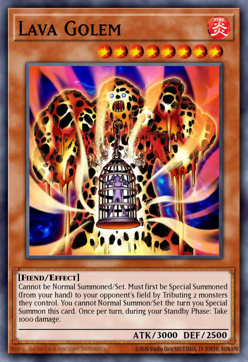 Card image of: Lava Golem