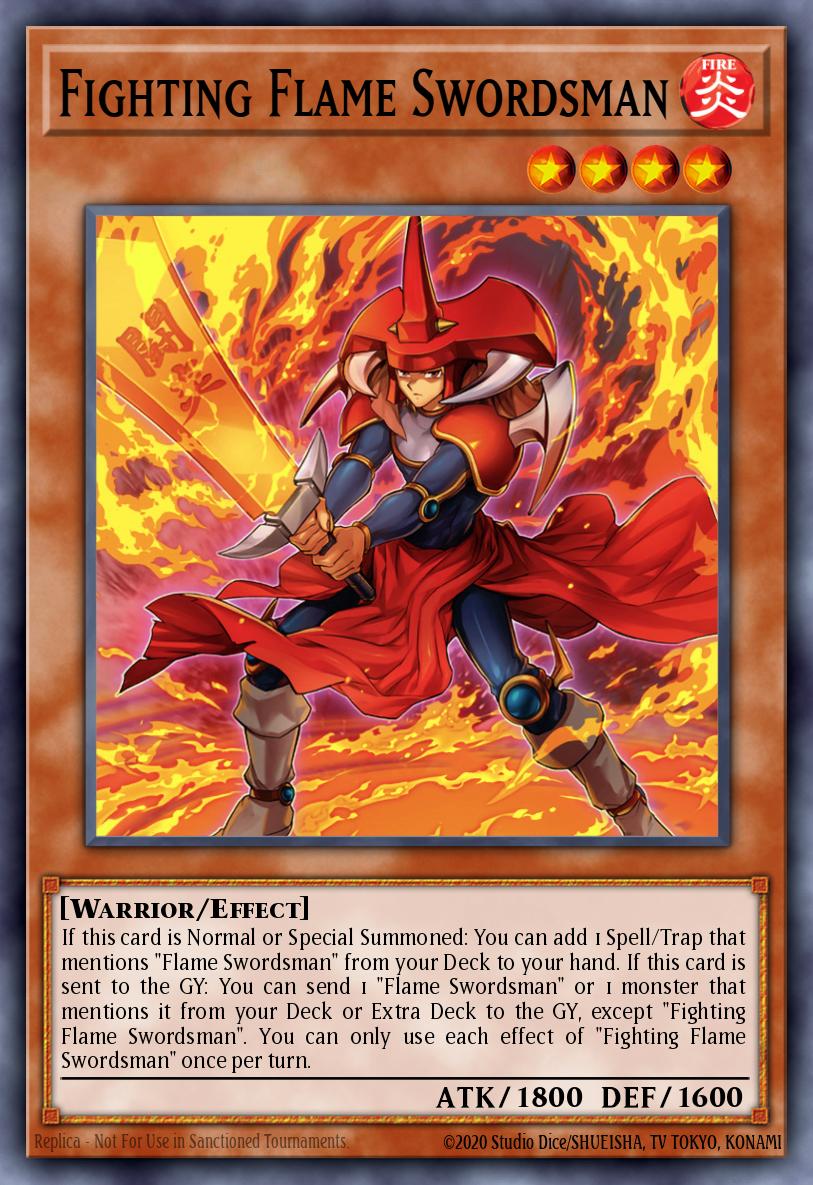 Slika karte: Fighting Flame Swordsman