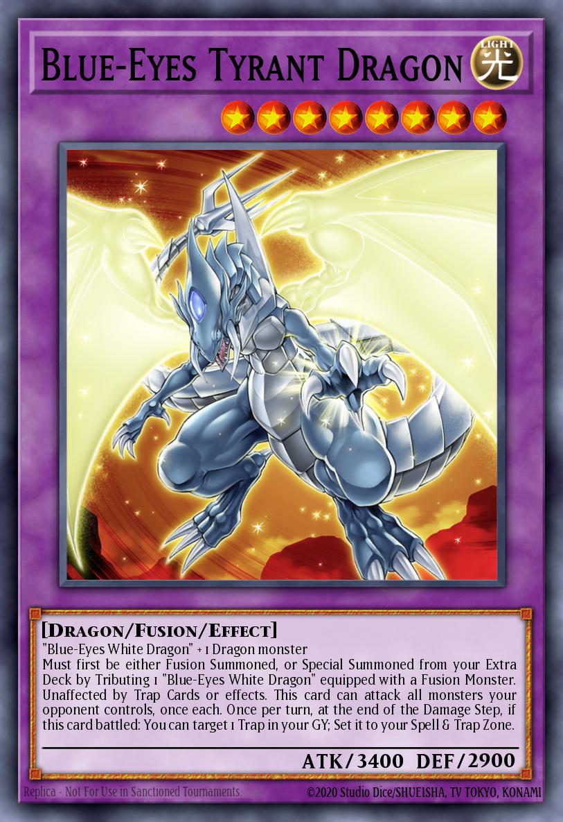 Card image of: Blue-Eyes Tyrant Dragon