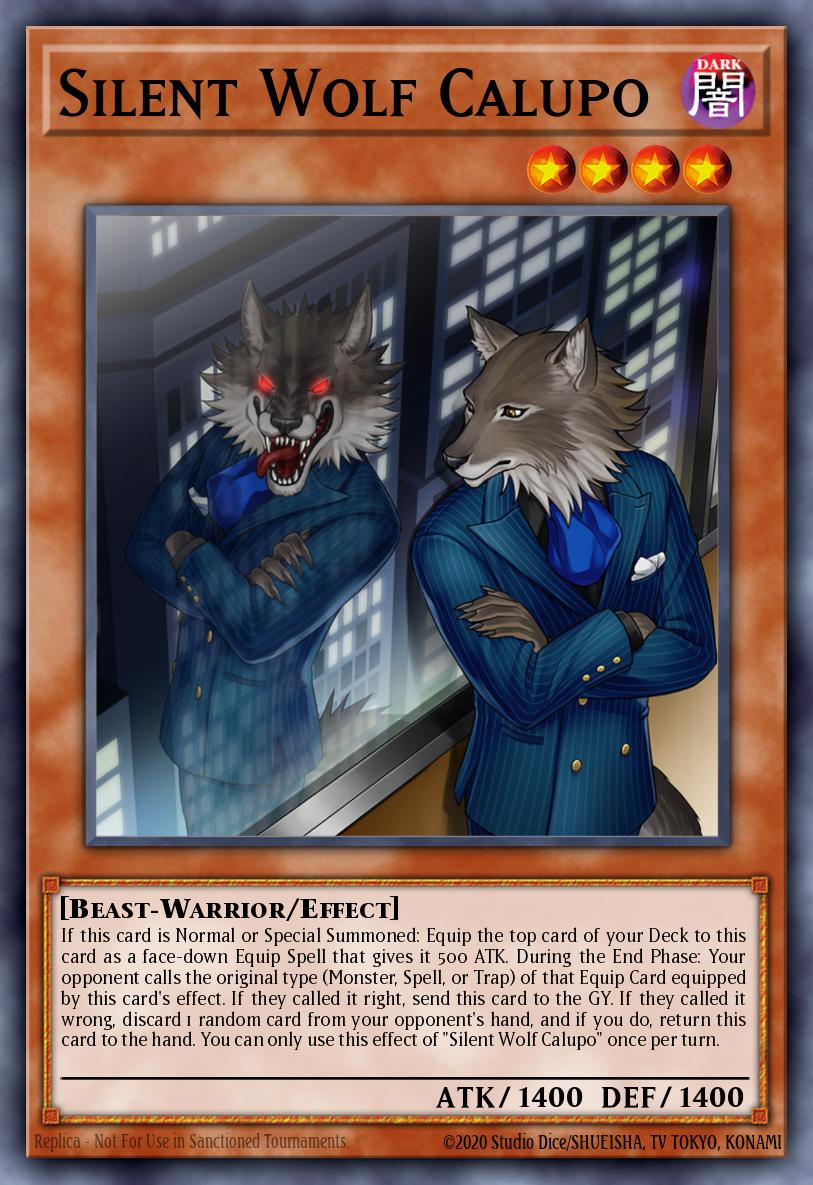 Card image of: Silent Wolf Calupo