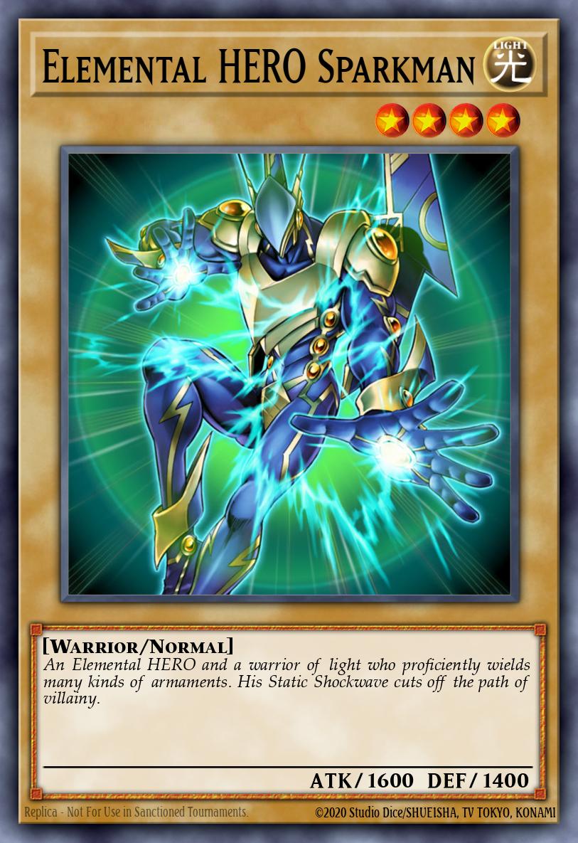 Preporučena karta:  Elemental HERO Sparkman