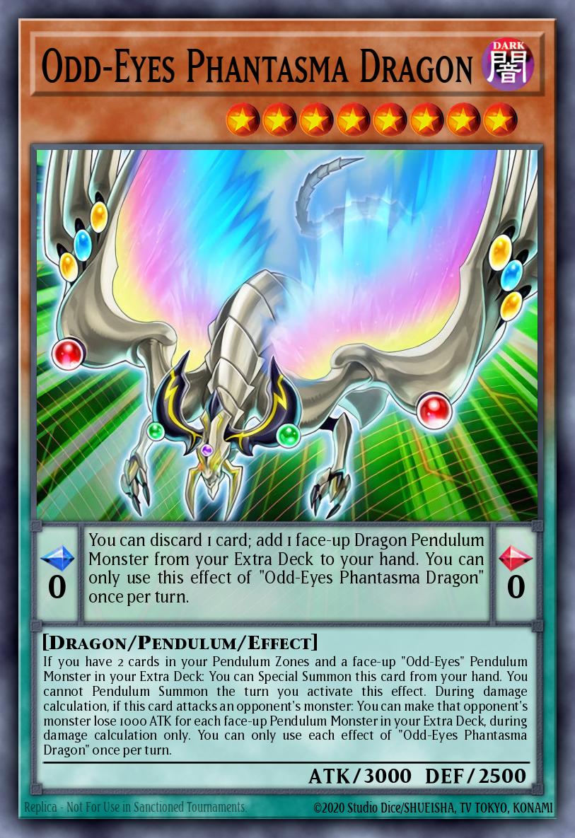 Slika karte: Odd-Eyes Phantasma Dragon