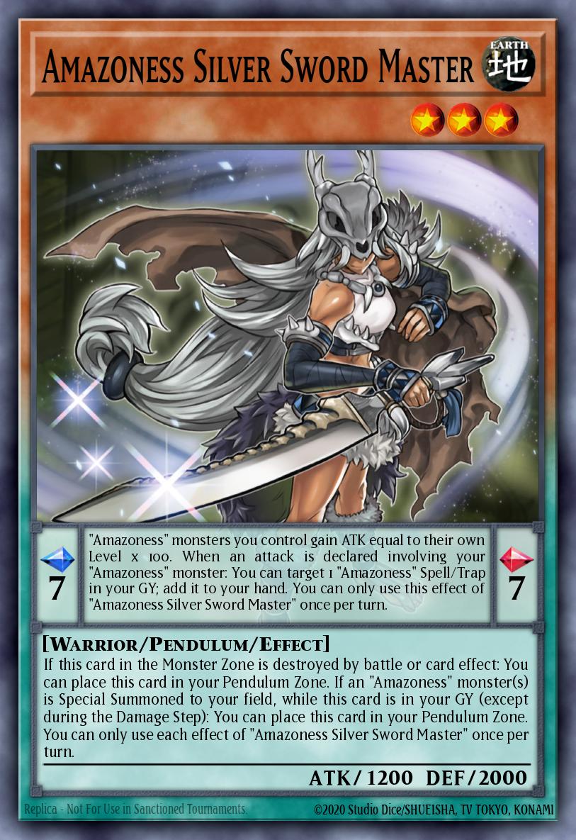 Slika karte: Amazoness Silver Sword Master