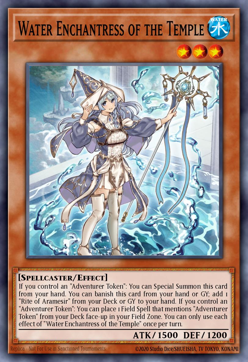 Card image of: Water Enchantress of the Temple