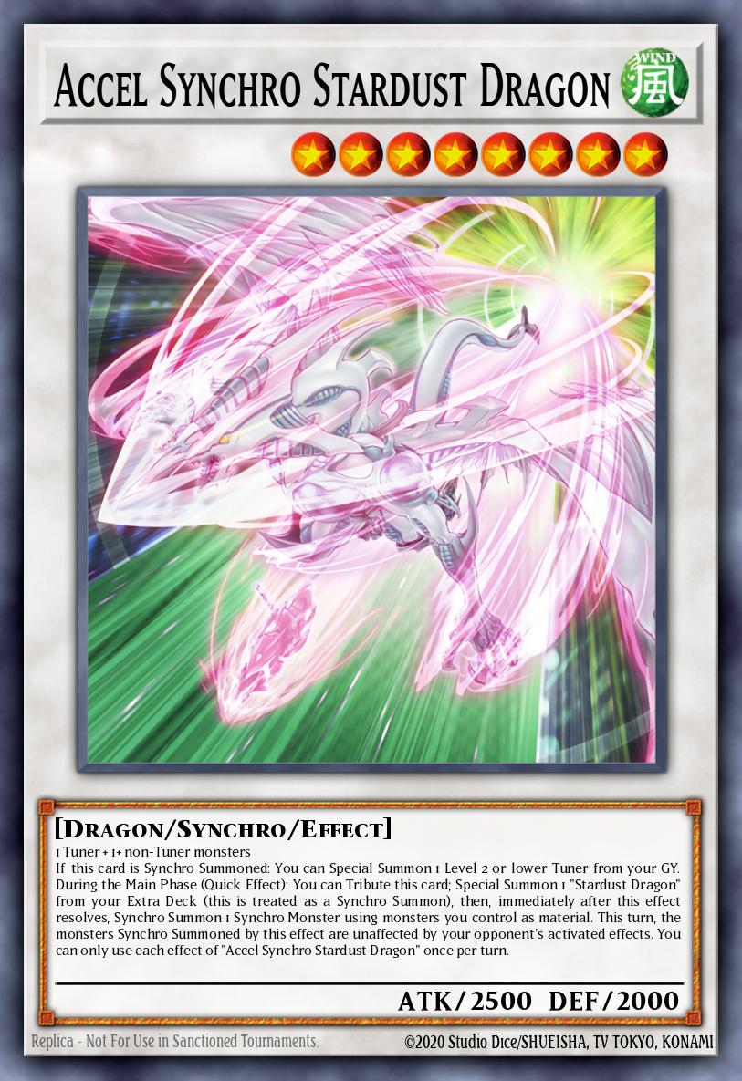 Slika karte: Accel Synchro Stardust Dragon