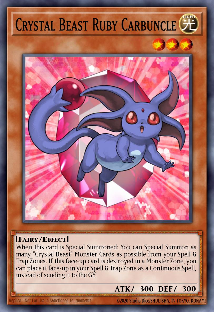 Card image of: Crystal Beast Ruby Carbuncle