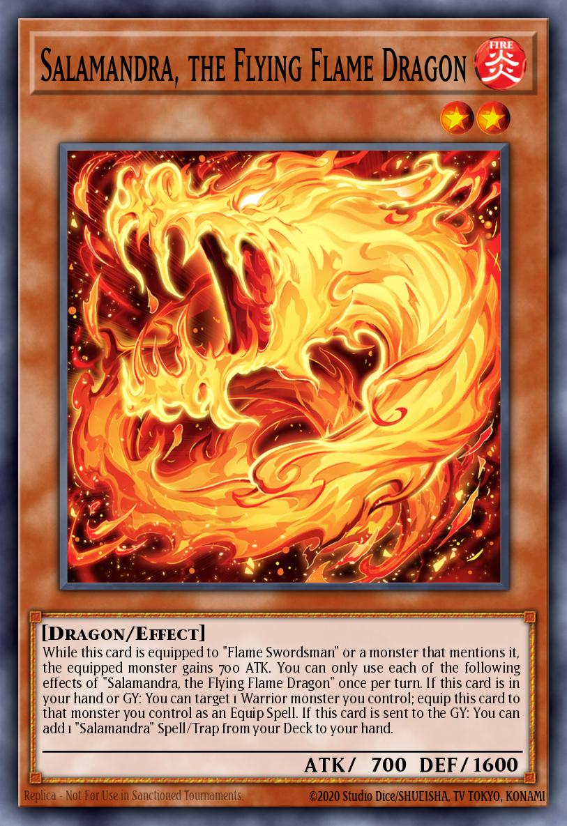 Slika karte: Salamandra, the Flying Flame Dragon