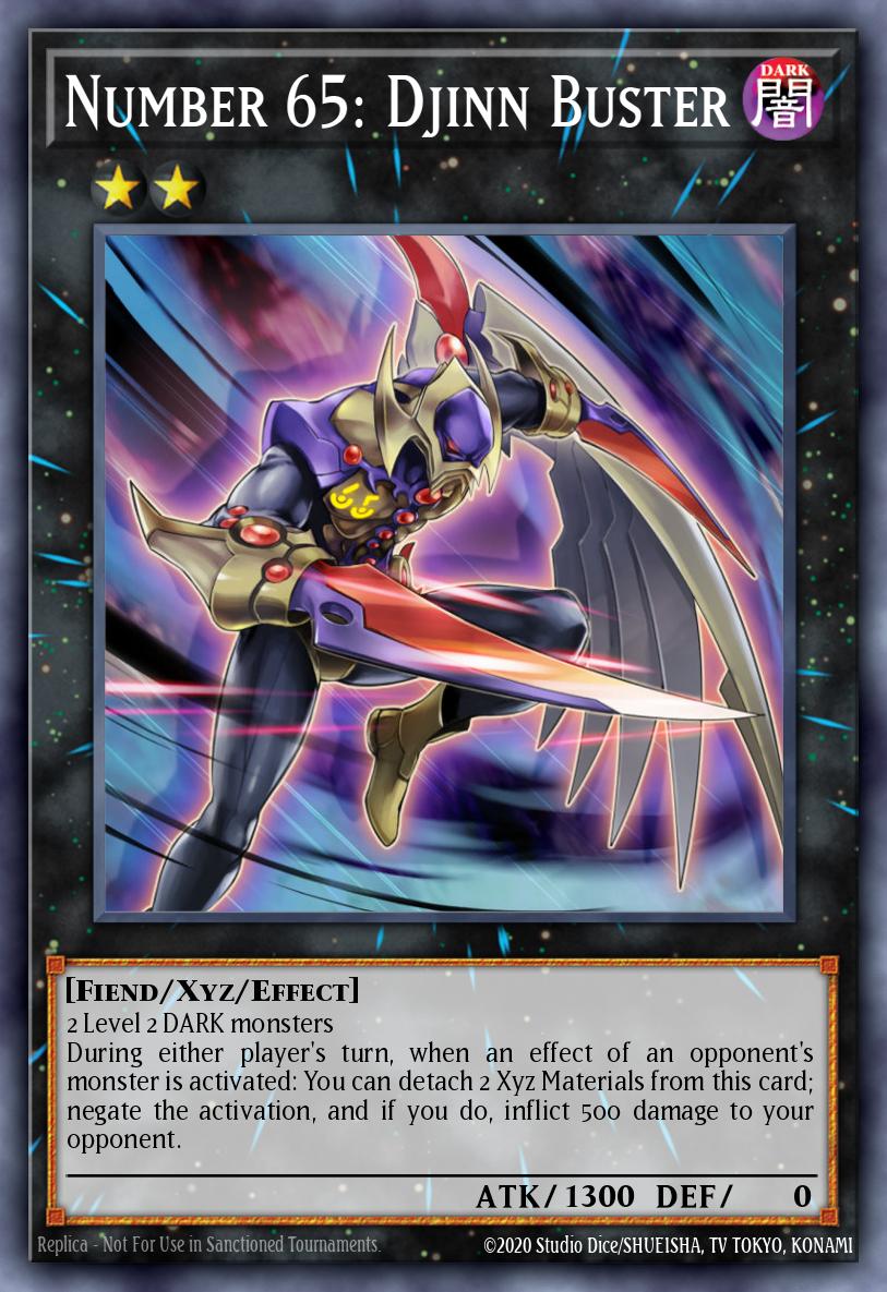 Card image of: Number 65: Djinn Buster