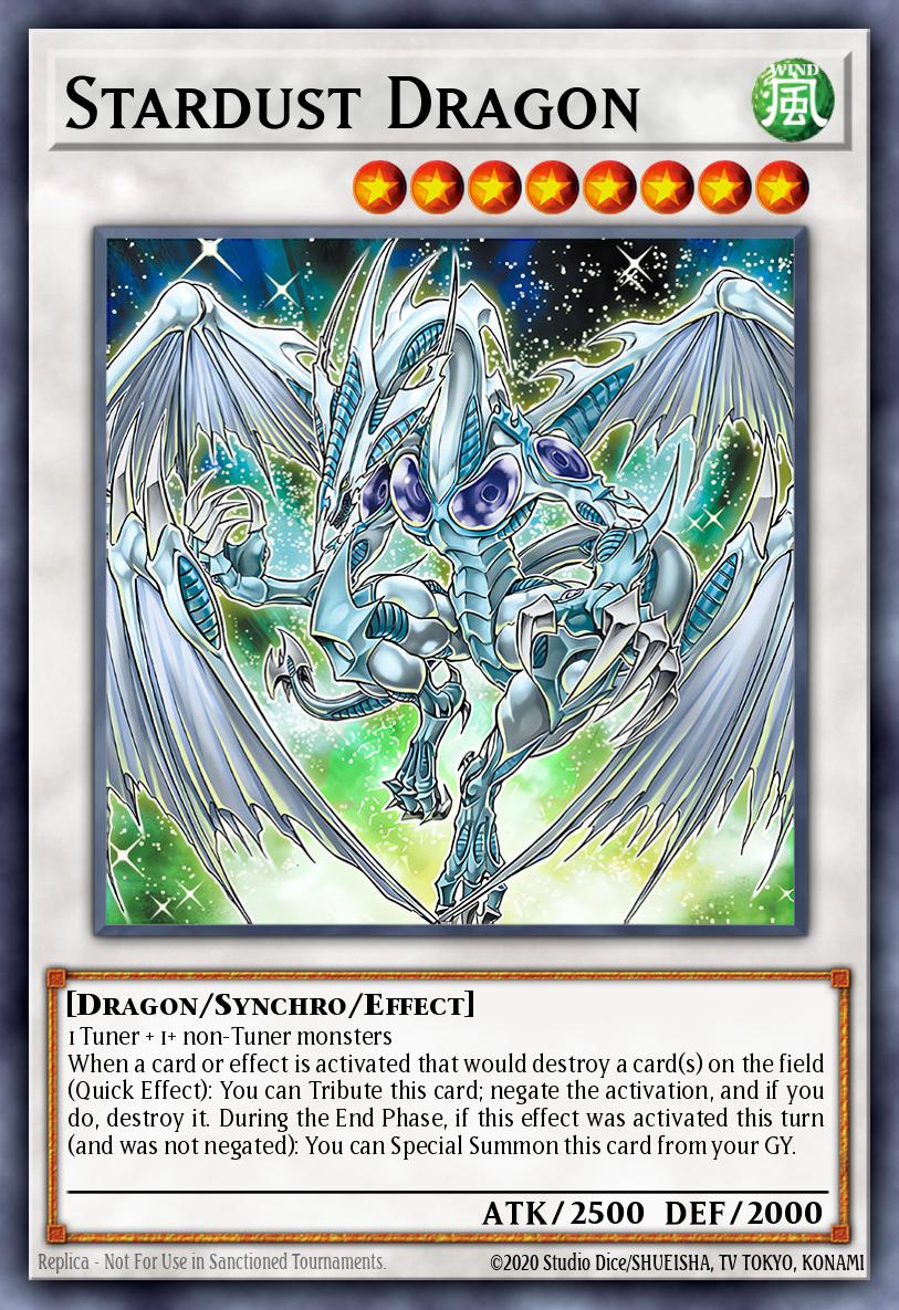 Preporučena karta:  Stardust Dragon