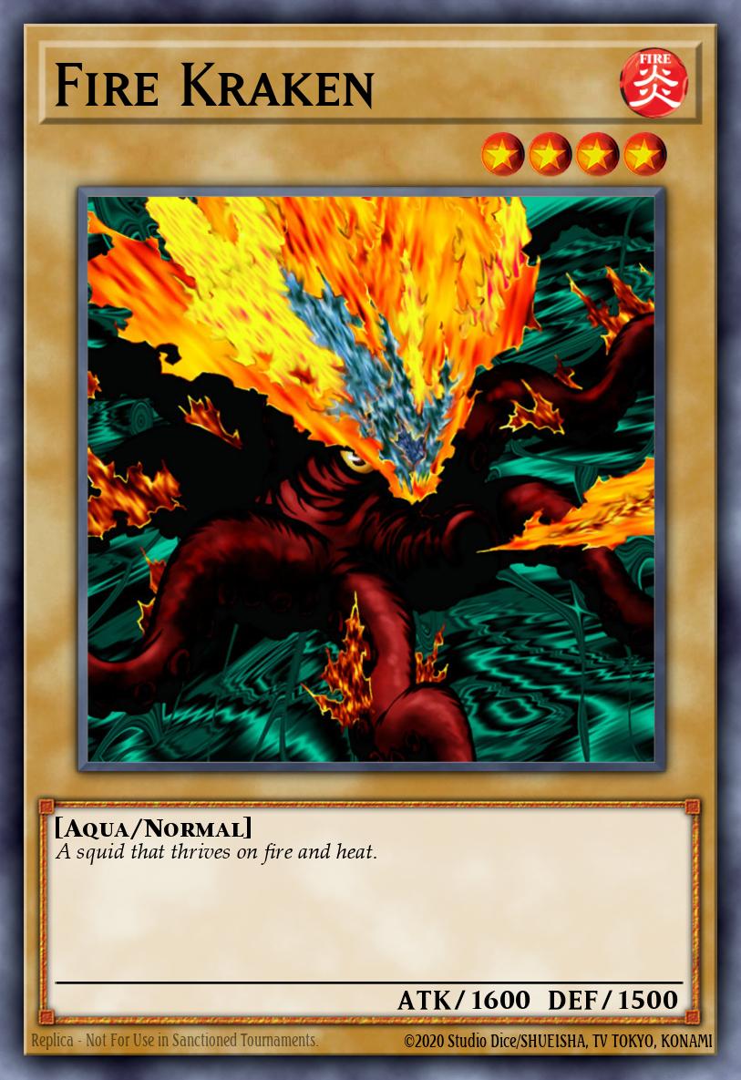 Card image of: Fire Kraken