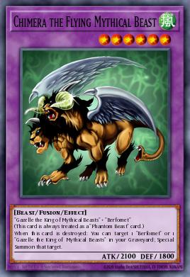 Pojedinačna karta iz seta pod imenom: Chimera the Flying Mythical Beast