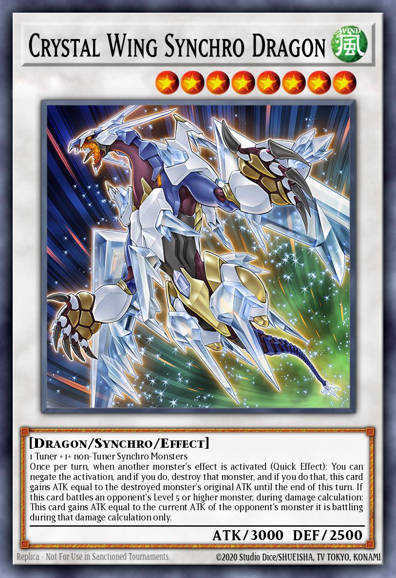 Slika karte: Crystal Wing Synchro Dragon