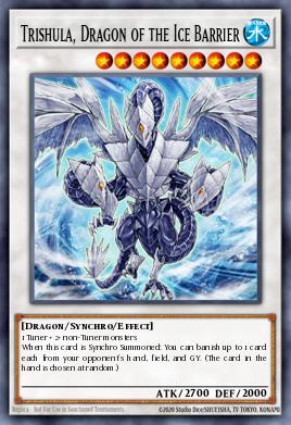 Pojedinačna karta iz seta pod imenom: Trishula, Dragon of the Ice Barrier