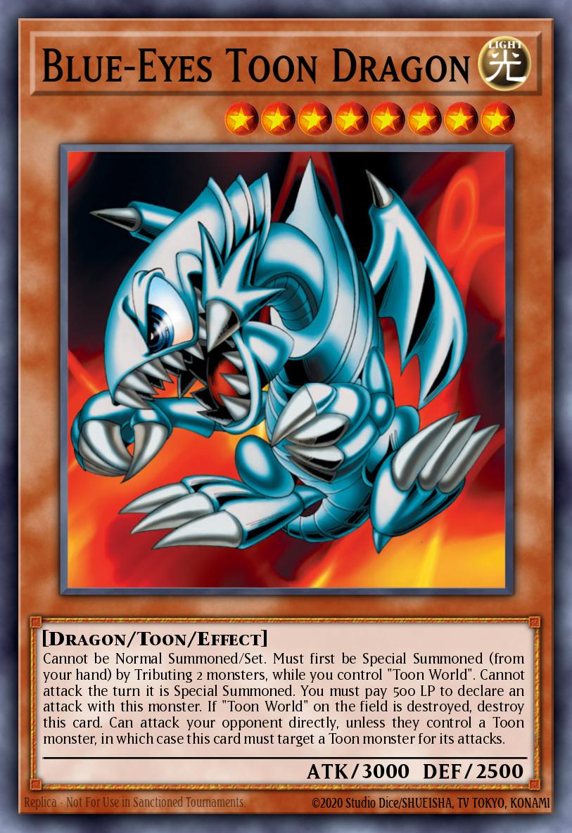 Slika karte: Blue-Eyes Toon Dragon