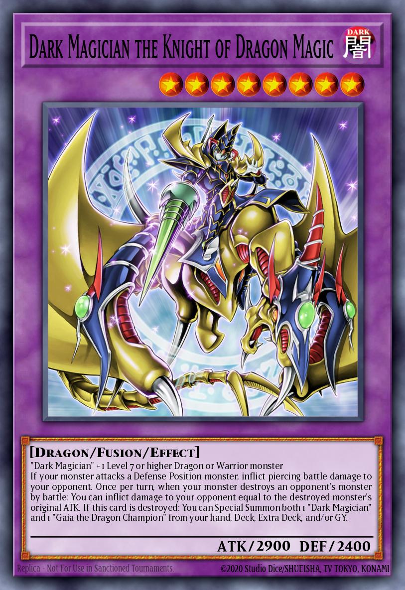 Slika karte: Dark Magician the Knight of Dragon Magic