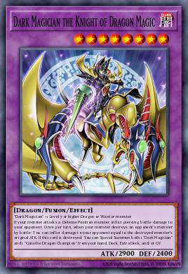 Pojedinačna karta iz seta pod imenom: Dark Magician the Knight of Dragon Magic