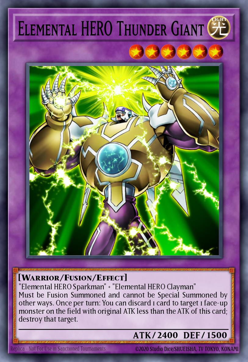 Slika karte: Elemental HERO Thunder Giant