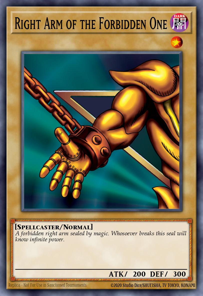 Slika karte: Right Arm of the Forbidden One