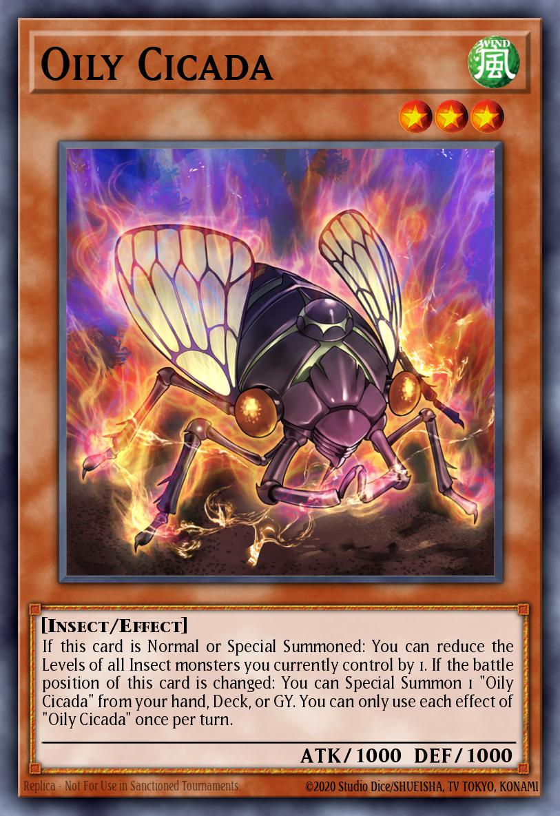 Card image of: Oily Cicada