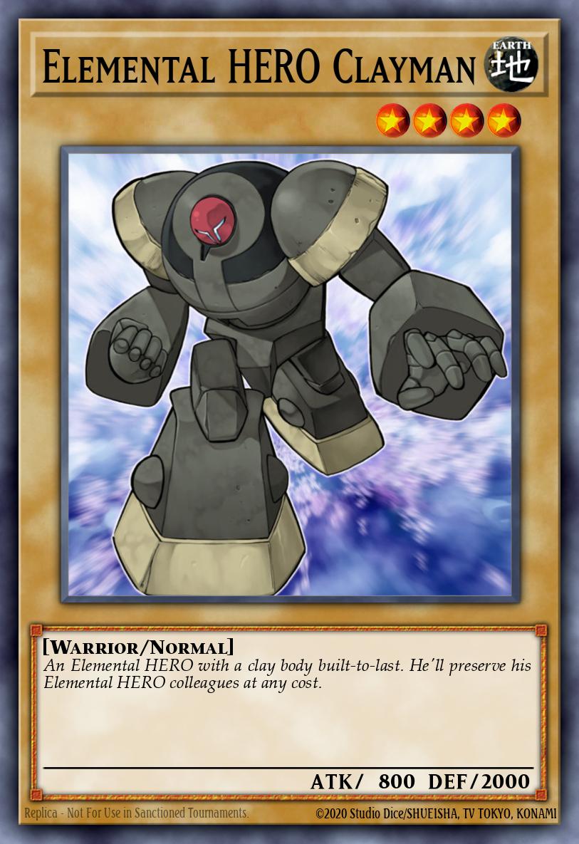 Card image of: Elemental HERO Clayman