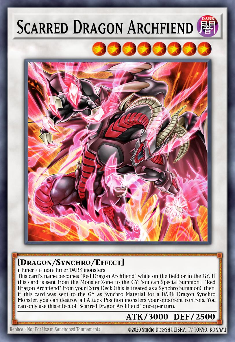 Slika karte: Scarred Dragon Archfiend