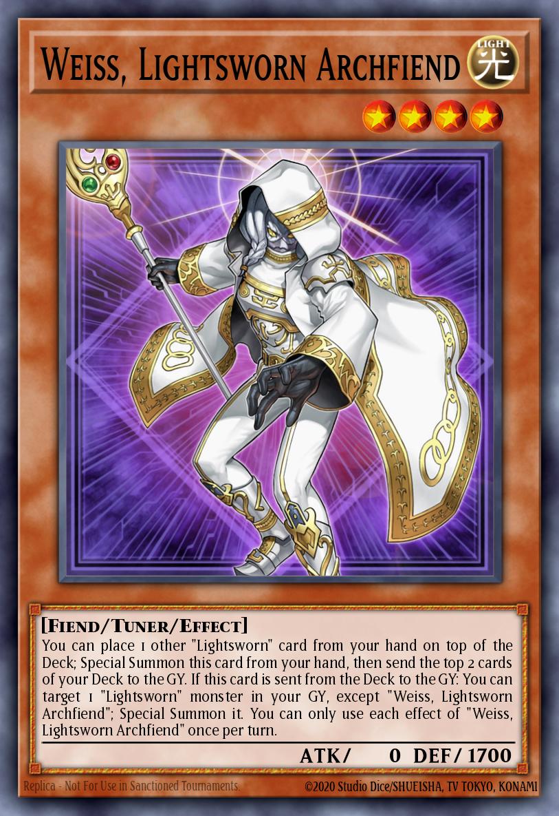 Slika karte: Weiss, Lightsworn Archfiend