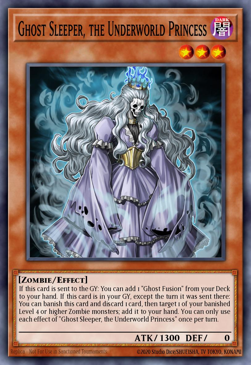 Card image of: Ghost Sleeper, the Underworld Princess